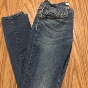 Levi’s super low skinny jeans